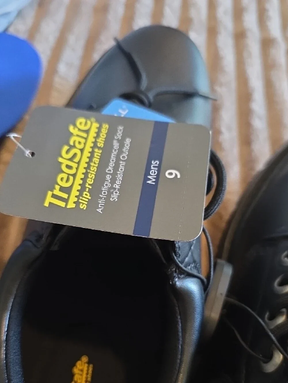 Men's Black Lace-Up Work Derbys - TresStar